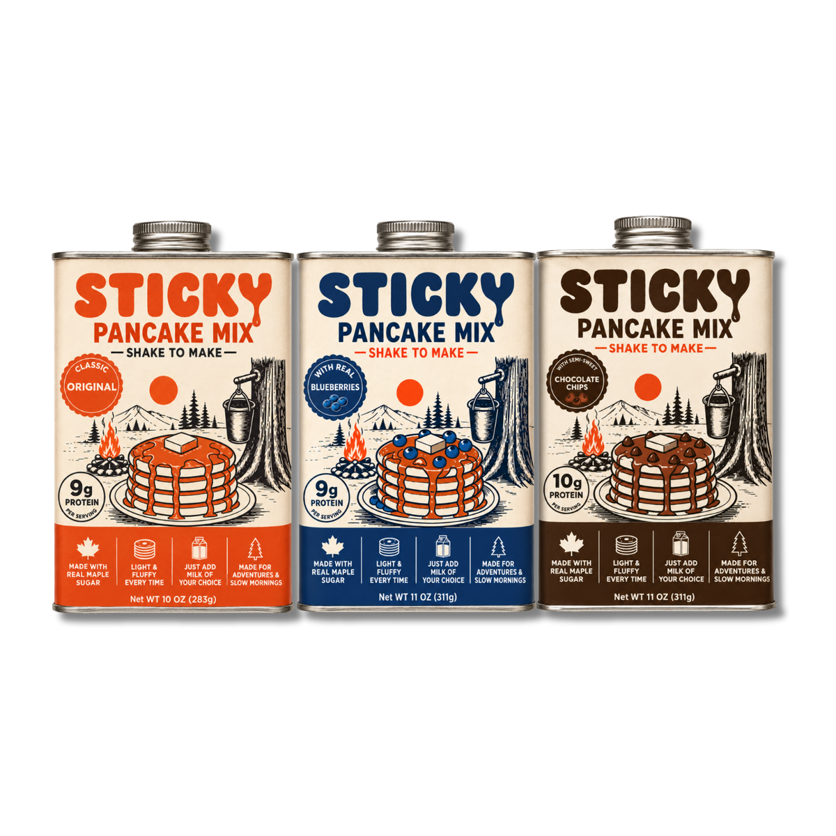 Sticky Pancake Mix Bundle